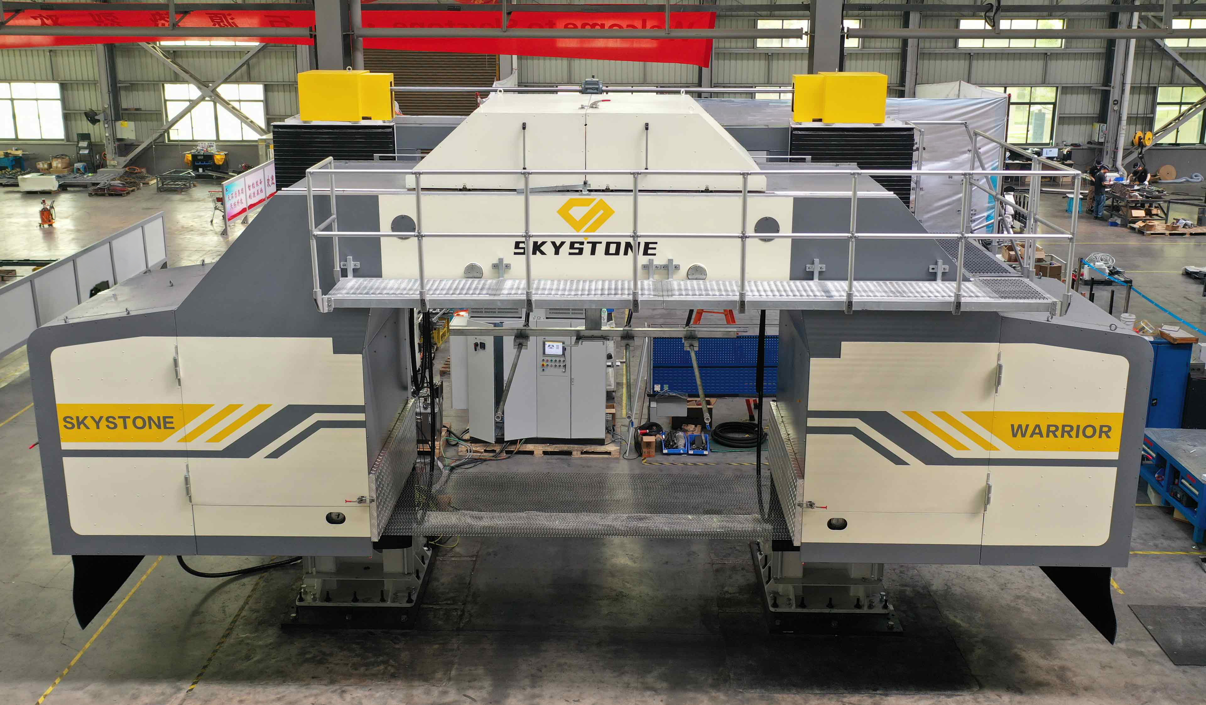 SOM Multi-Wire Saw — Skystone Warrior machine